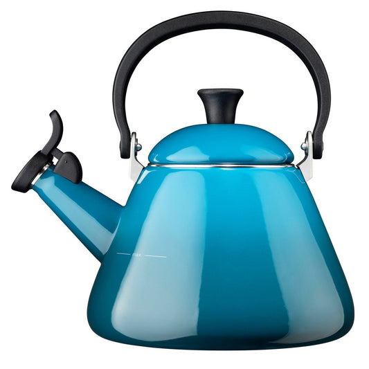 Le Creuset Le Creuset Kone Wasserkessel mit Pfeife Deep Teal