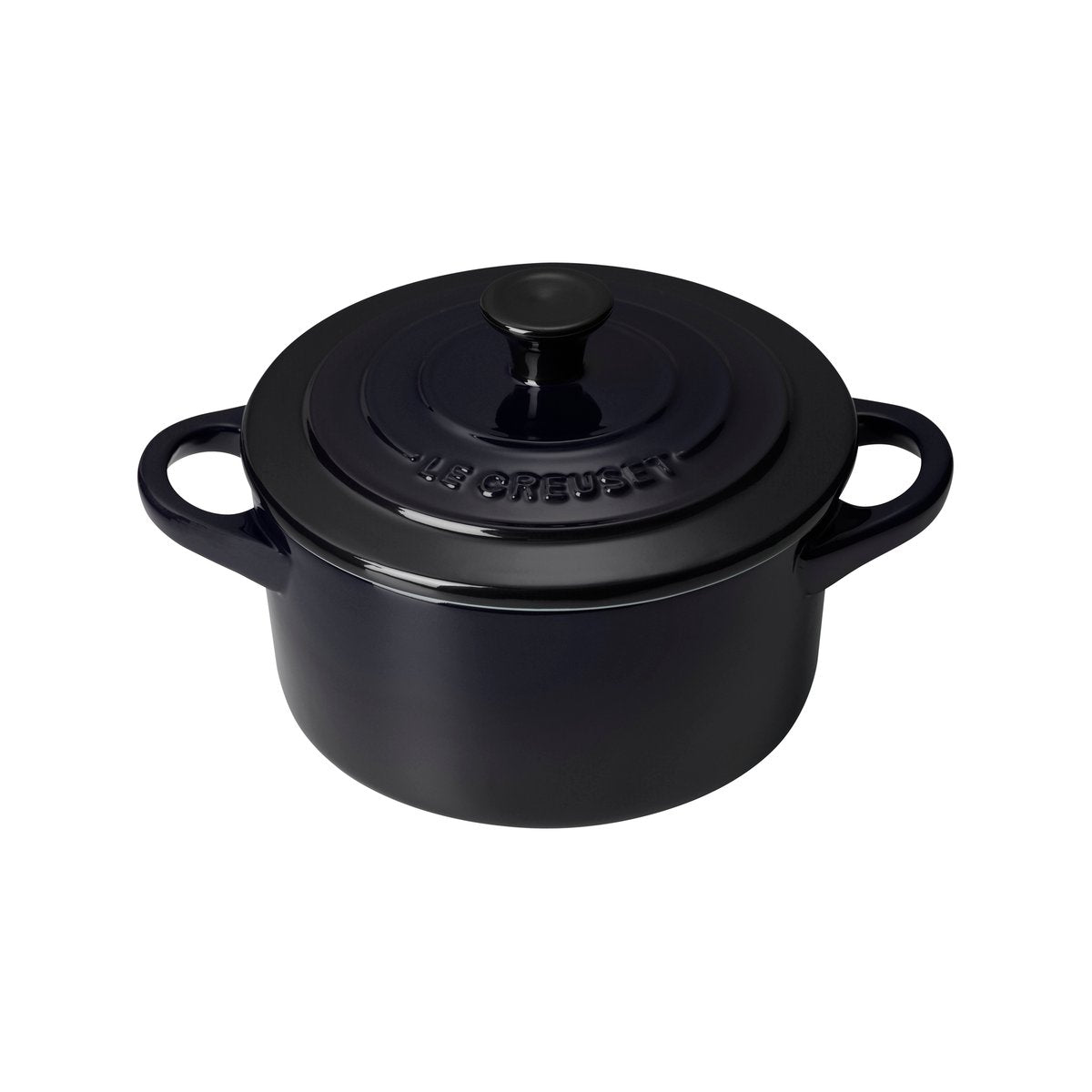 Le Creuset Le Creuset Mini-Cocotte 10cm Schwarz