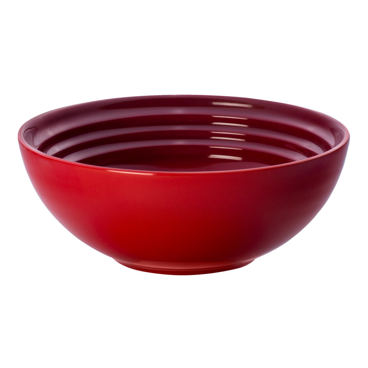 Le Creuset Le Creuset Signature tiefer Teller 16cm Kirschrot