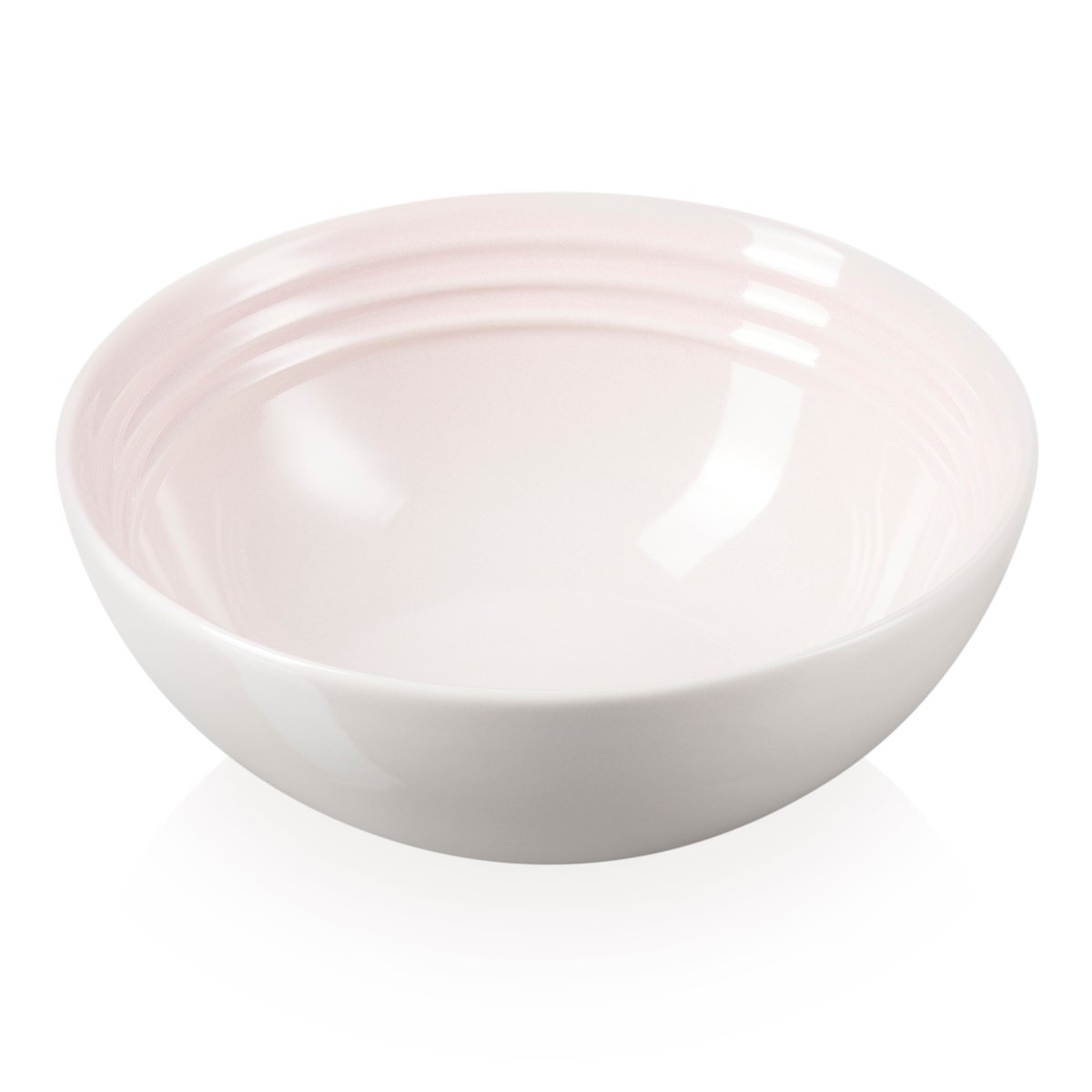 Le Creuset Le Creuset Signature tiefer Teller 16cm Shell Pink