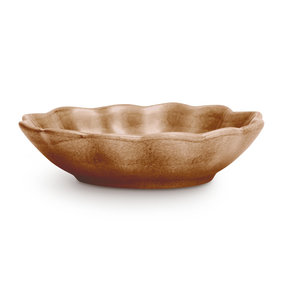 Mateus Oyster bowl 16x18 cm cinnamon