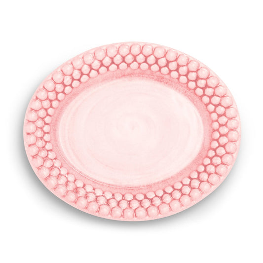 Mateus Bubbles oval plate 20 cm light pink