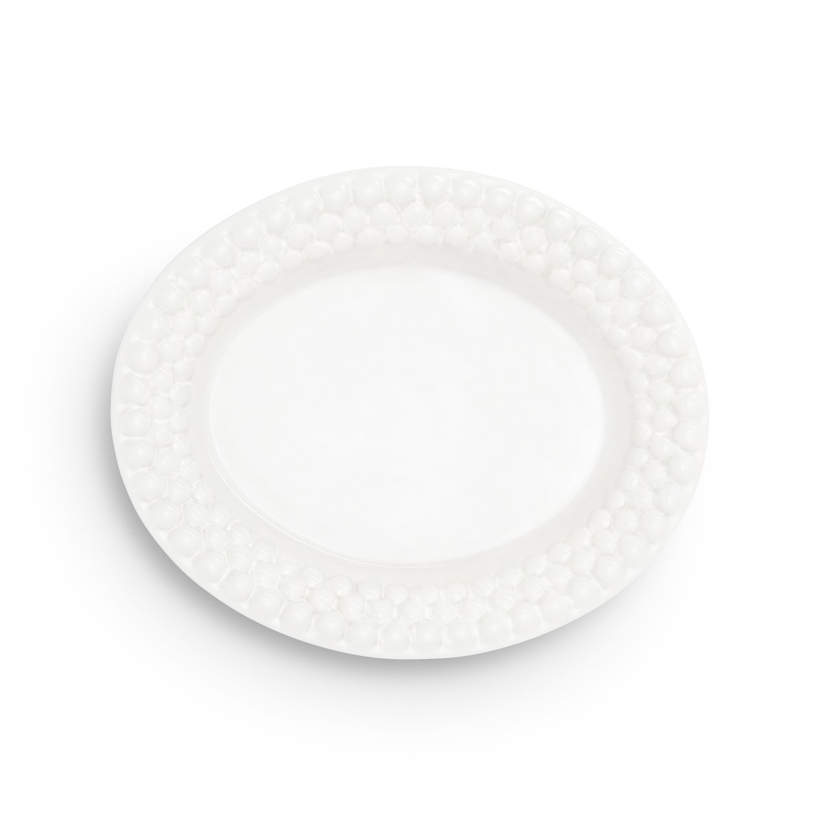 Mateus Bubbles oval plate 20 cm White