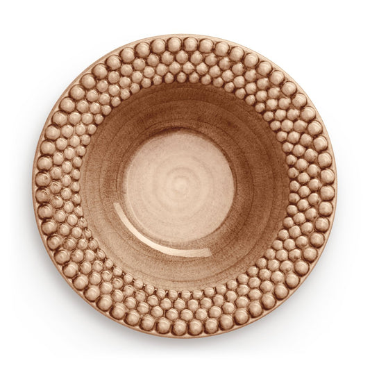 Mateus Bubbles soup plate 25 cm cinnamon