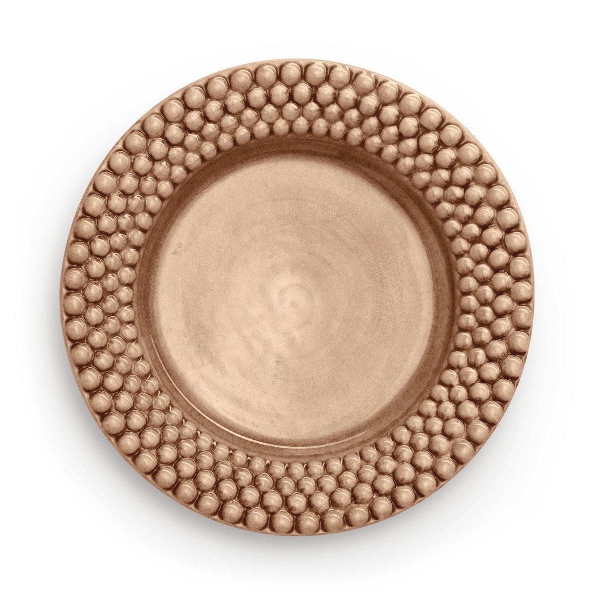 Mateus Bubbles plate 28 cm cinnamon