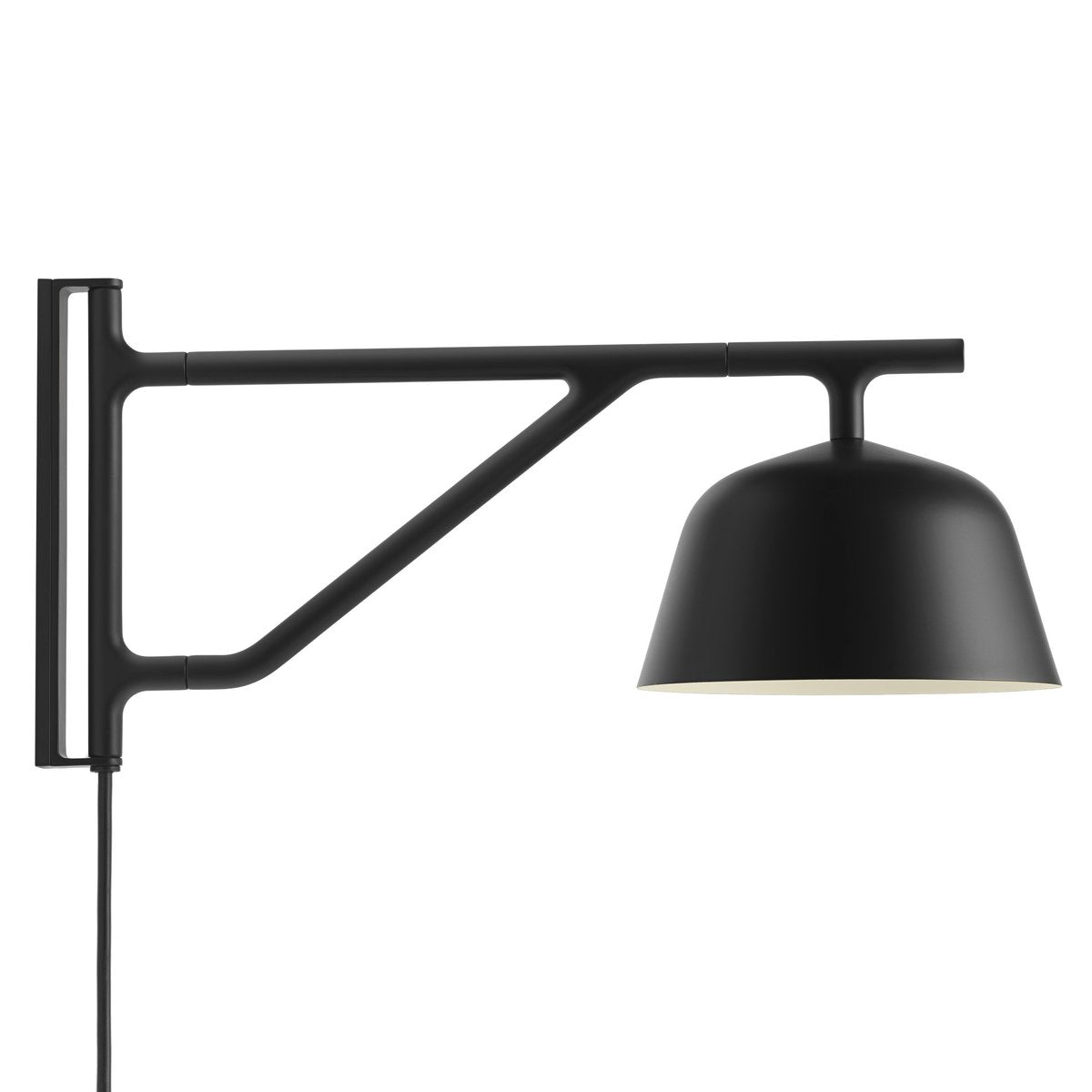 Muuto Ambit vägglampa svart