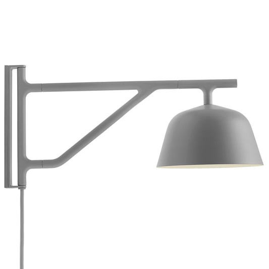 Muuto Ambit vägglampa grå