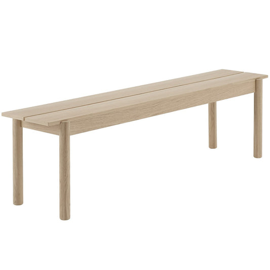 Muuto Linear bench, oak 33.5 cm