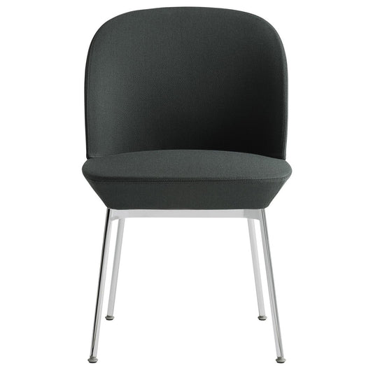 Muuto Oslo chair chromed legs Twill Weave 990