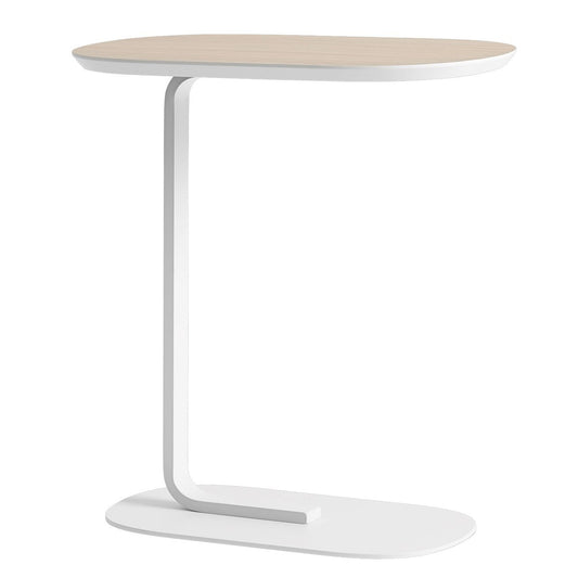 Muuto Relate sidetable 60,5 cm oak, white