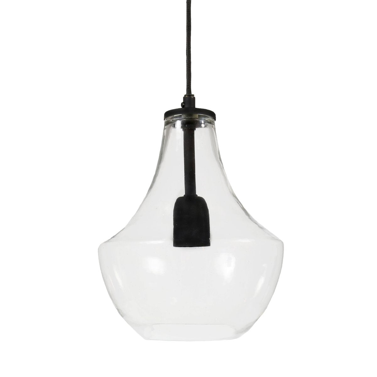 PR Home Hamilton ceiling lamp 21 cm clear-black