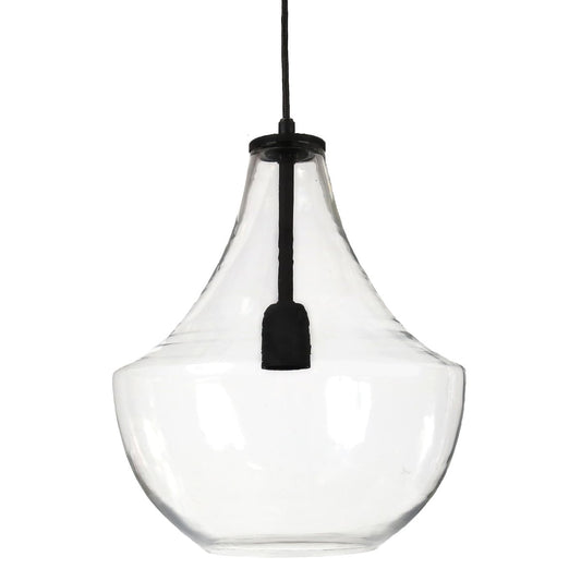 PR Home Hamilton ceiling lamp 30 cm clear-black