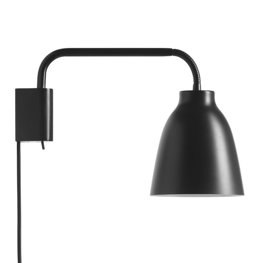 Fritz Hansen Caravaggio Read wall lamp Black