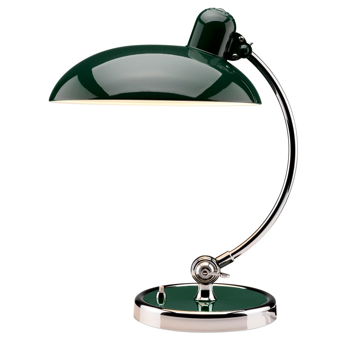 Fritz Hansen Kaiser Idell 6631-T Luxus Tischleuchte Dark green