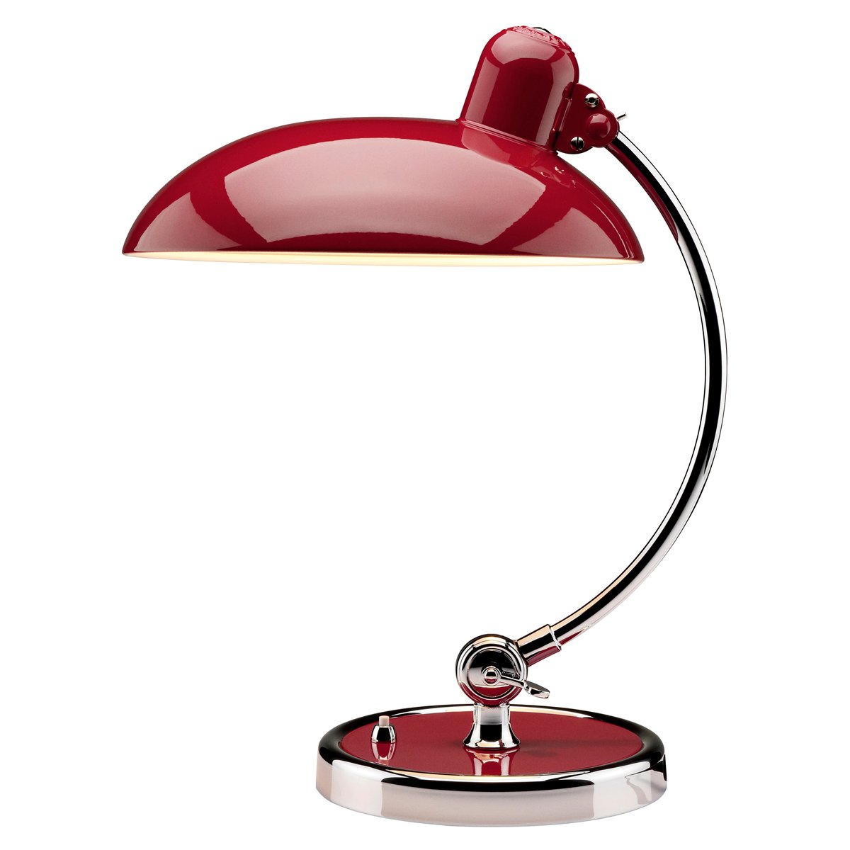 Fritz Hansen Kaiser Idell 6631-T Luxus Tischleuchte Ruby red