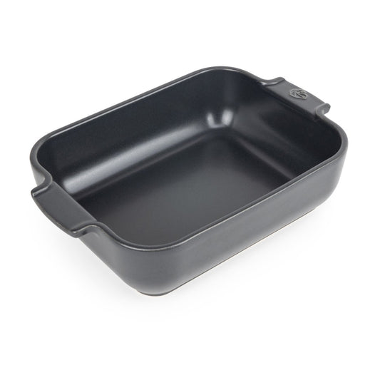 Peugeot Appolia ceramic dish 16x25 cm Black