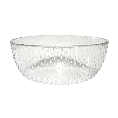 Aida Raw glass bowl Ø20.5 cm Clear