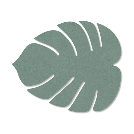 LIND DNA Monstera Leaf Nupo coaster Pastel green