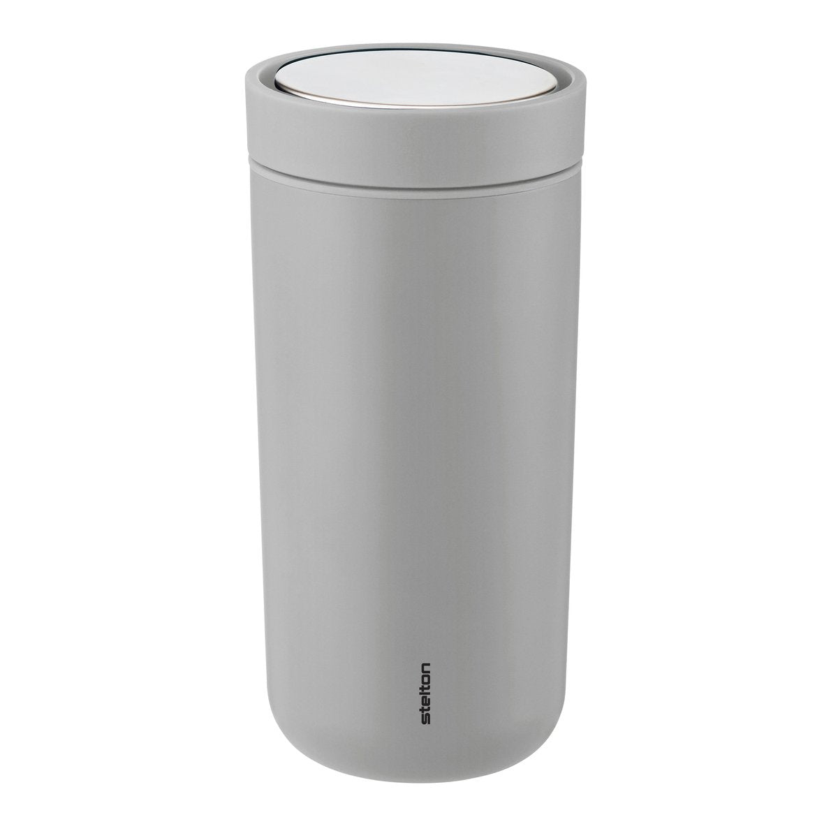 Stelton To Go Click Becher 0,4 l Mat light grey