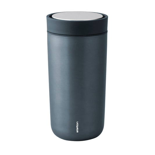 Stelton To Go Click mug 0.4 l blue metallic