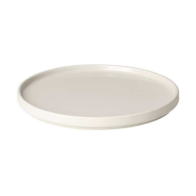 blomus Pilar dessert plate Ø20 cm Moonbeam