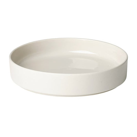 blomus Pilar deep plate Ø20 cm Moonbeam