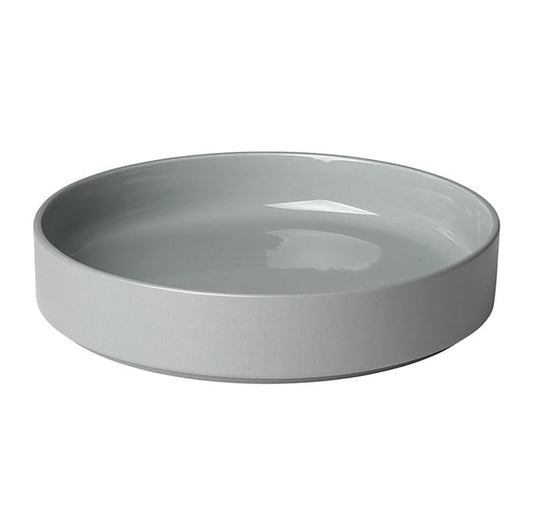 blomus Pilar deep plate Ø20 cm Mirage grey