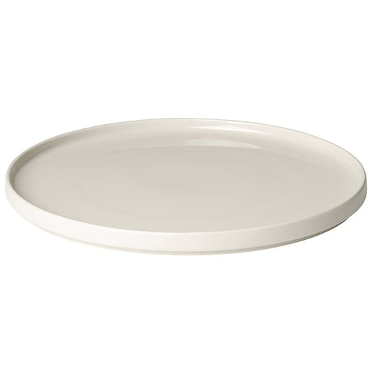 blomus Pilar serving plate Ø35 cm Moonbeam