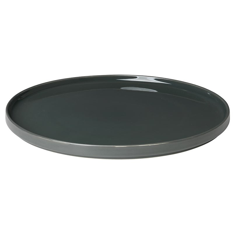 blomus Pilar serving plate Ø35 cm Agave green