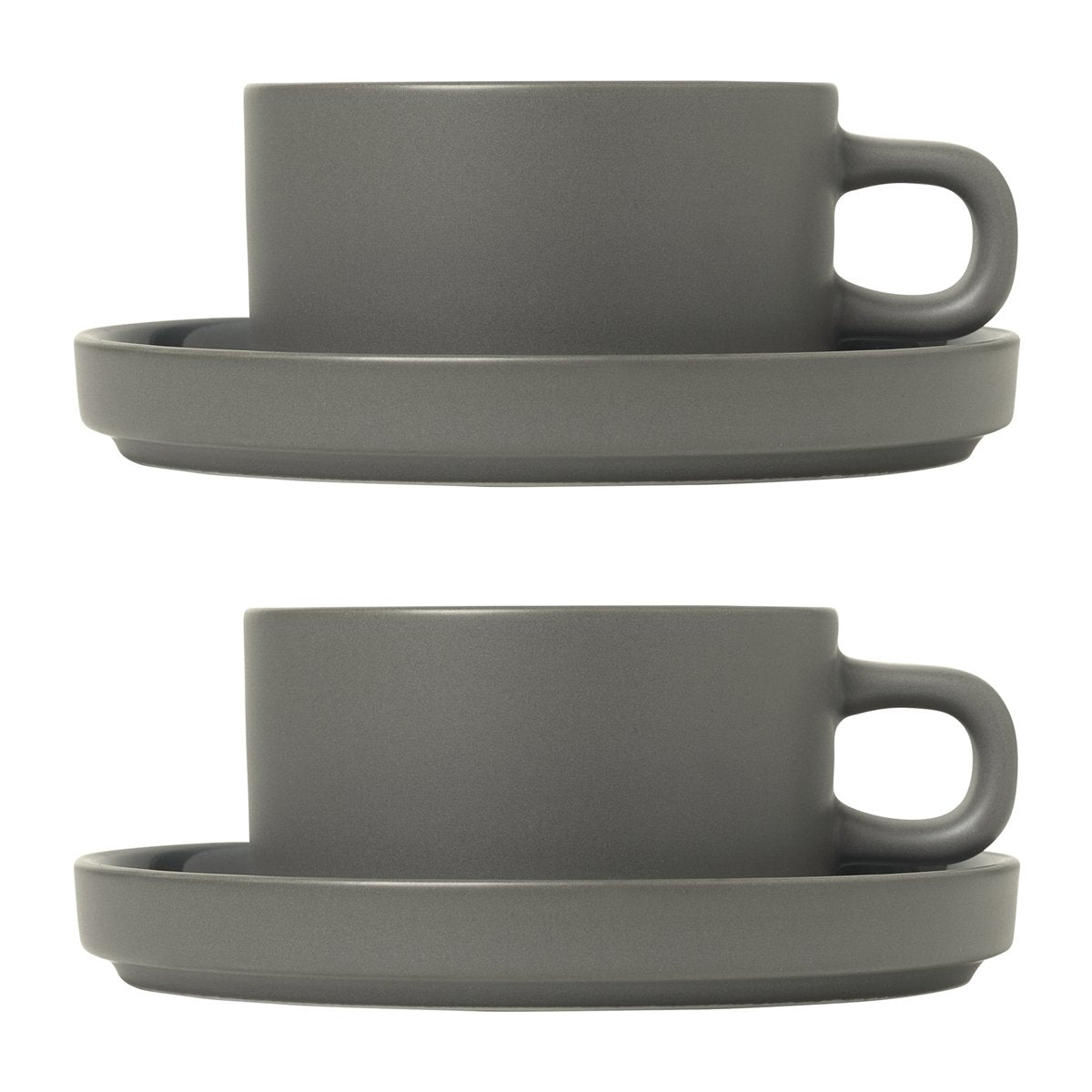 blomus Pilar temugg med fat 2-pack Pewter