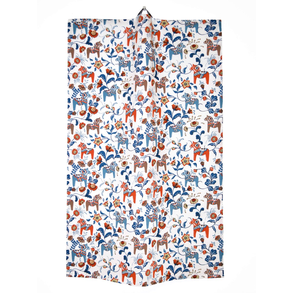 Arvidssons Textil Leksand Geschirrtuch mini Blau-orange