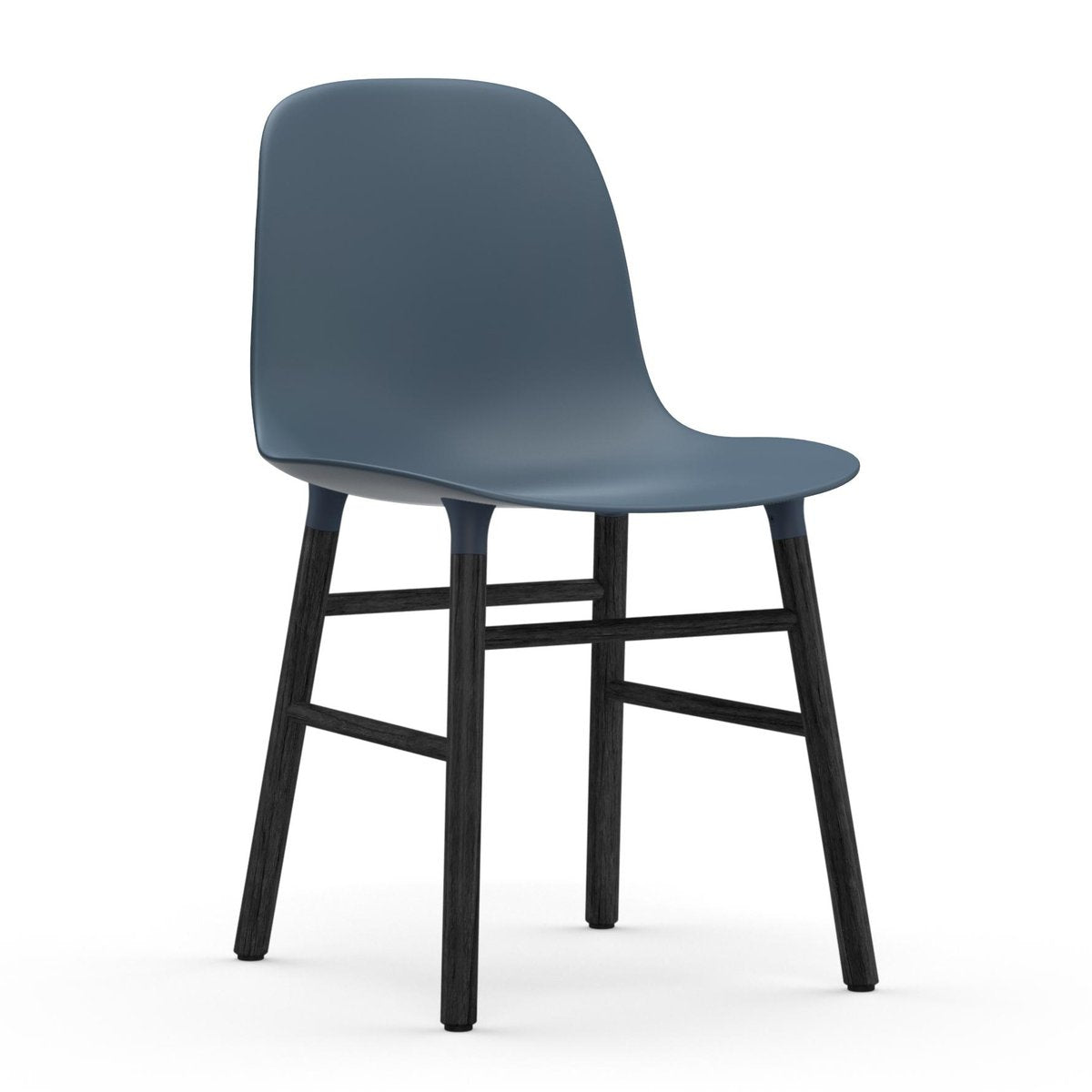 Normann Copenhagen Form chair leg - black Blue