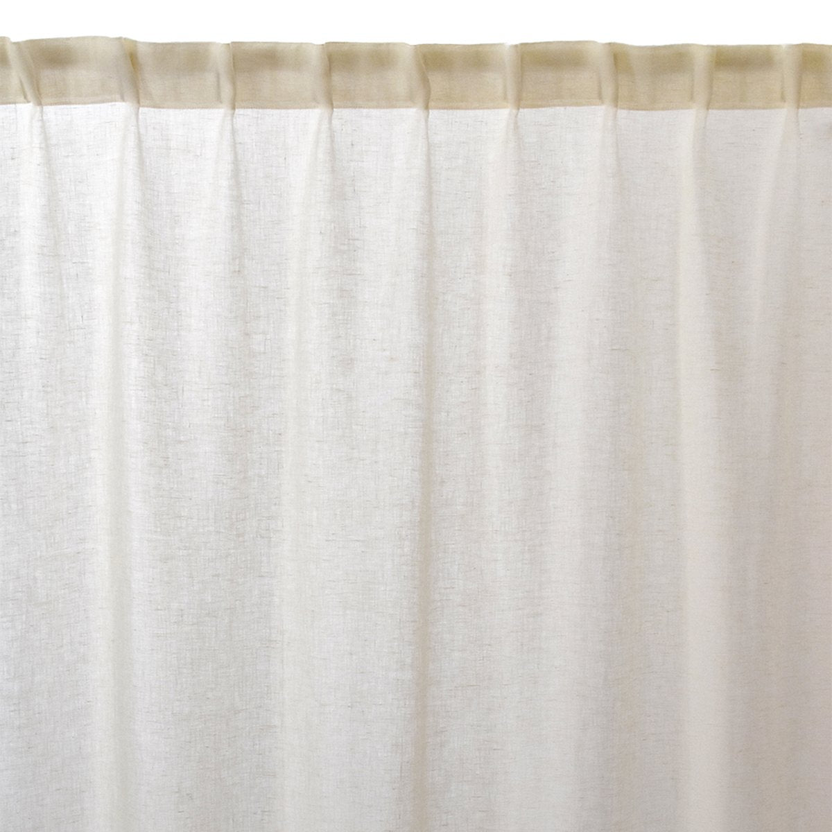 Linum Intermezzo curtain Creamy beige