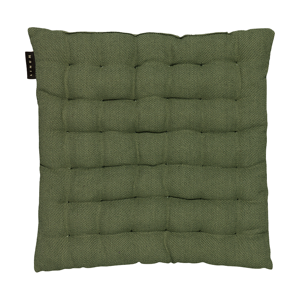 Linum Pepper seat cushion 40x40 cm Olive green