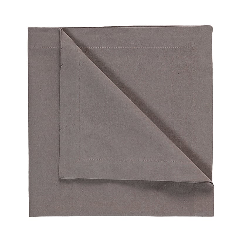 Linum Robert napkins 4-pack Mole brown