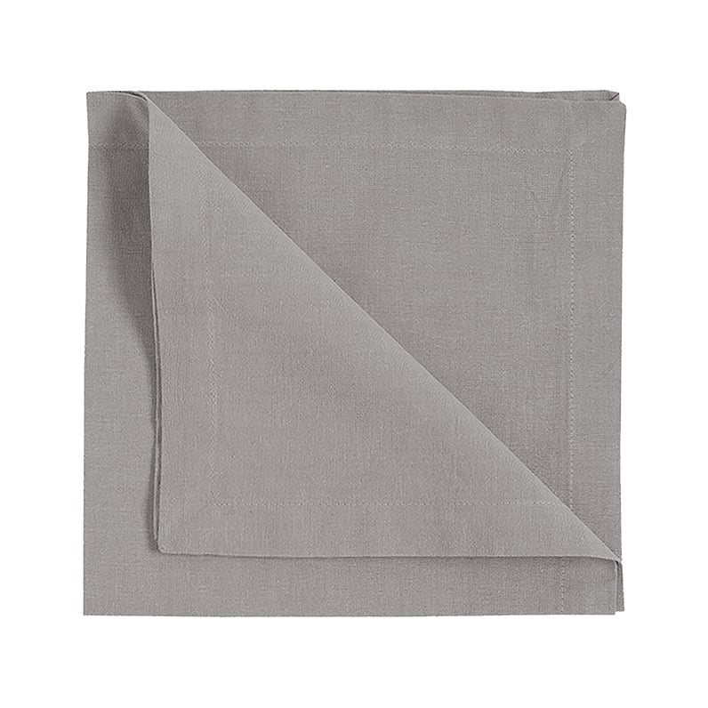 Linum Robert napkins 4-pack Light grey