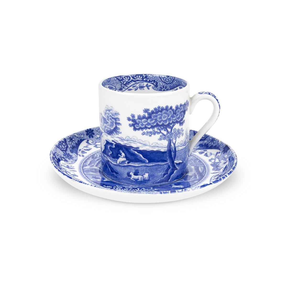 Spode Blue Italian Kaffee-Tasse 9cl