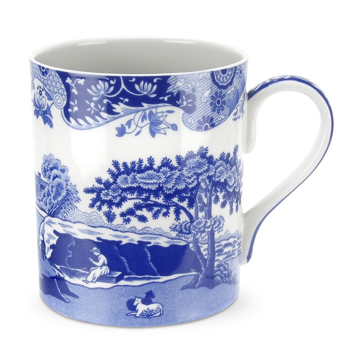 Spode Blue Italian Tasse groß 50cl