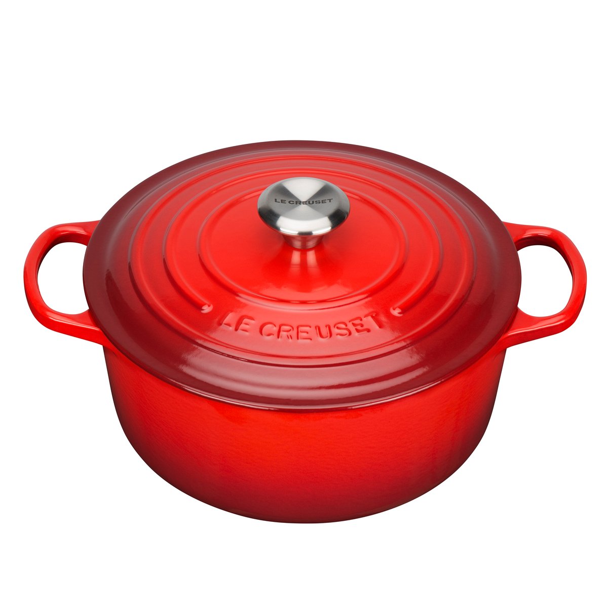 Le Creuset Le Creuset rund gryta 5,3 l Cerise