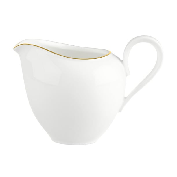 Villeroy & Boch Anmut Gold Milchkanne 20cl Weiß