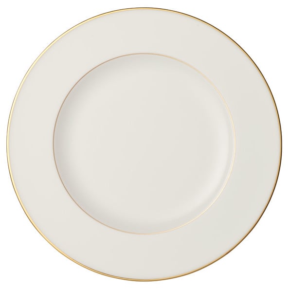 Villeroy & Boch Anmut Gold tallrik Ø 27 cm Vit