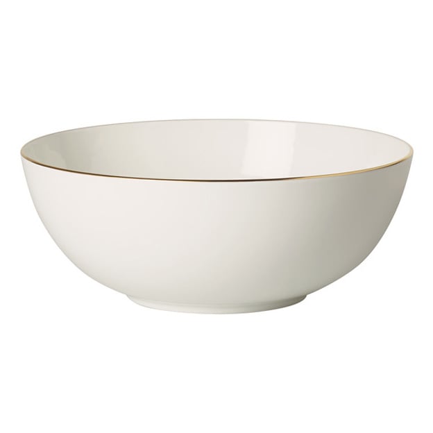 Villeroy & Boch Anmut Gold salad bowl White