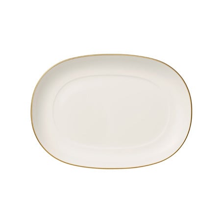 Villeroy & Boch Anmut Gold serving plate 20 cm White