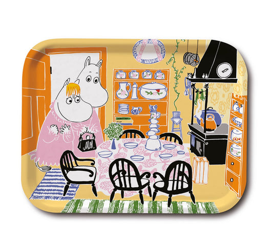 Opto Design Moomin Kitchen Tablett Gelb