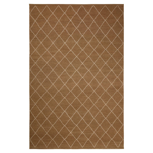 Chhatwal & Jonsson Diamond matta 184x280cm Mocha-off white