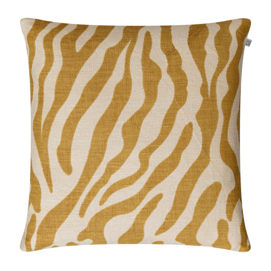 Chhatwal & Jonsson Zebra Kissenbezug 50 x 50cm Spicy yellow