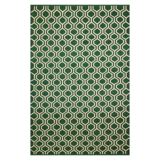 Chhatwal & Jonsson Varanasi Teppich 180 x 272cm Green-off white