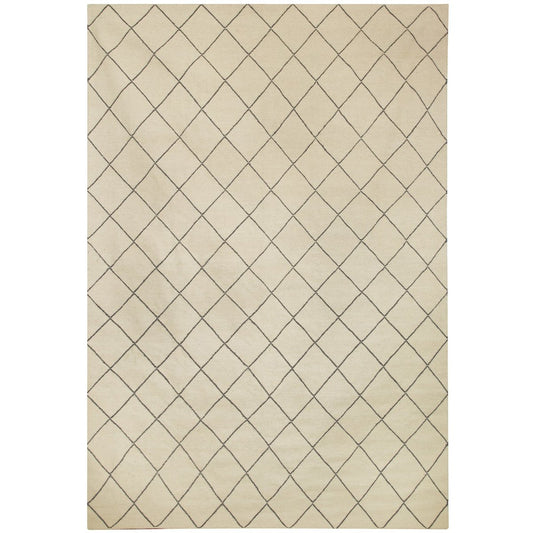 Chhatwal & Jonsson Diamond Teppich 230 x 336cm Off white-grey