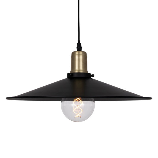 Globen Lighting Disc Pendelleuchte Schwarz