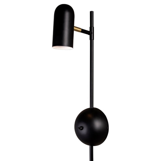 Globen Lighting Swan wall lamp Black